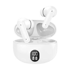 Vivitar True Wireless Bluetooth Earphones Earbuds W LED Display Touch Control
